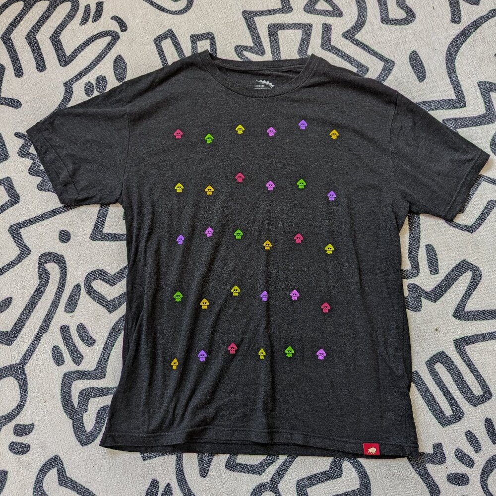Nintendo New York Splatoon 3 Backbone T Shirt Large
